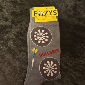 FOOZYS Grey Bullseye Socks